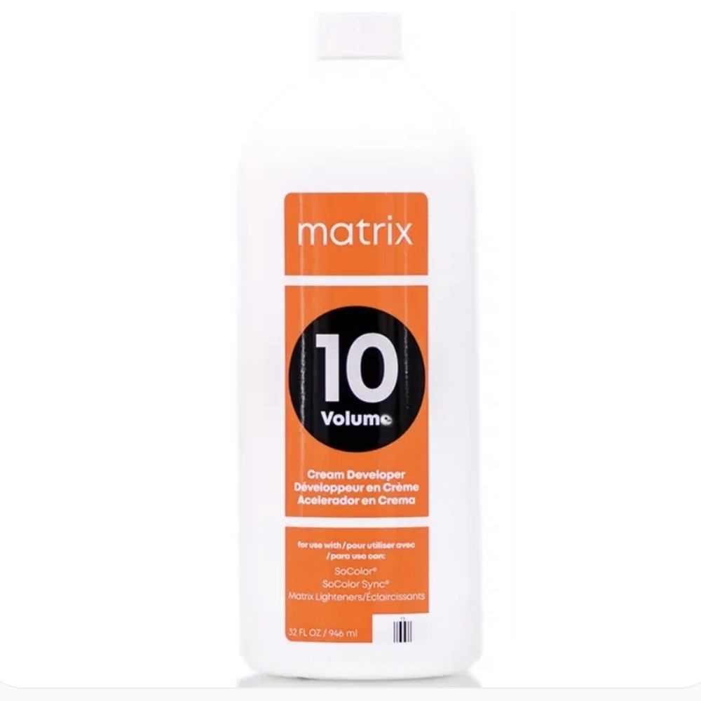 Matrix Professional Salon Developer 10 Volume Cream Developer 32 Oz *used